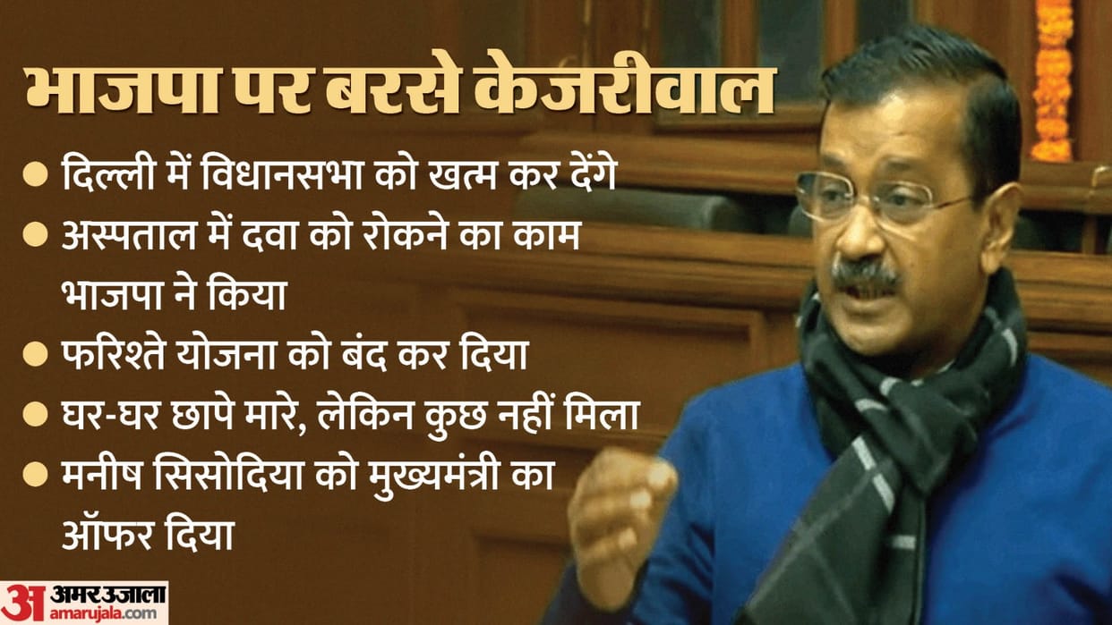 Delhi Assembly session update cm arvind kejriwal placed confidence motion today