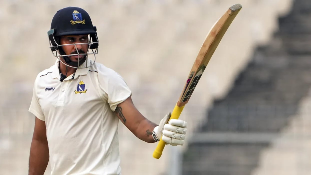 Manoj Tiwary former Kolkata Knight Riders player announced retirement from domestic cricket