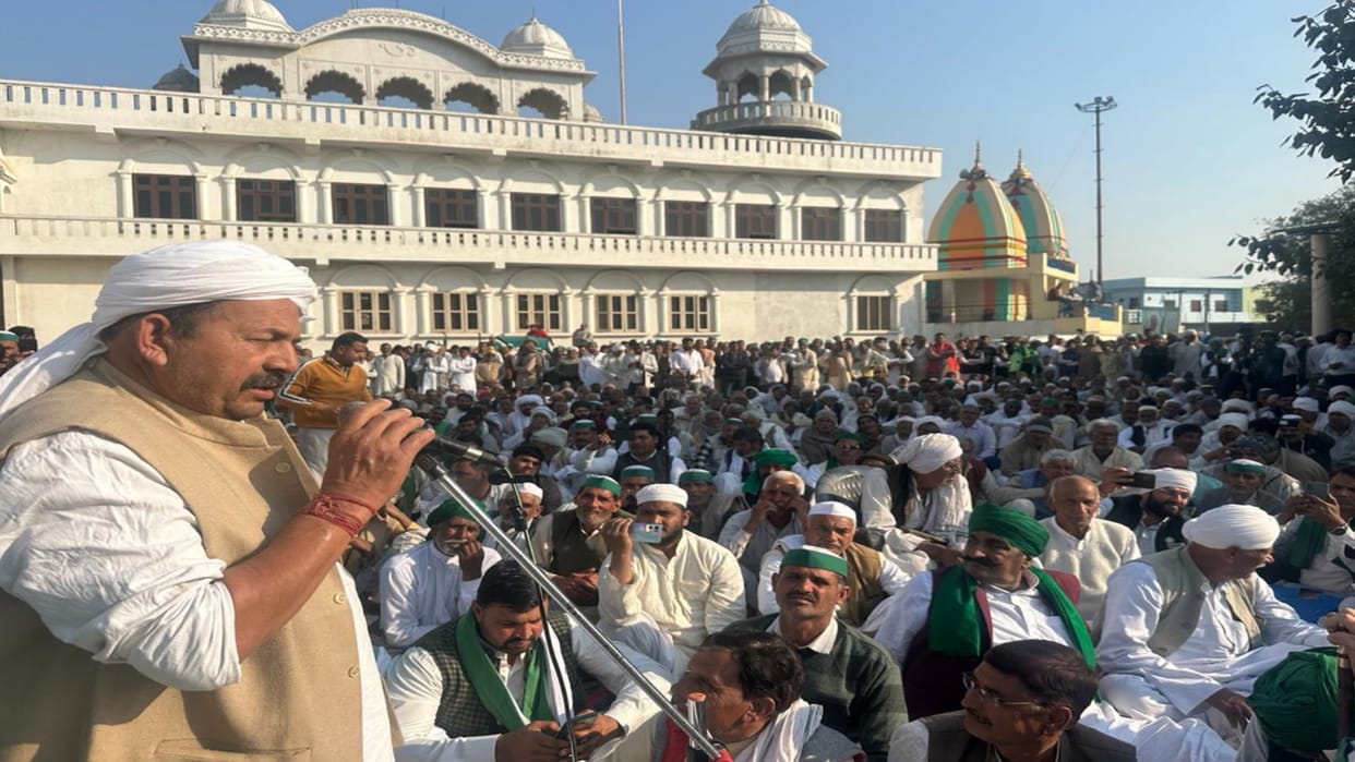 BKU Panchayat: Chaudhary Naresh Tikait said that we can be opponents, but not traitors