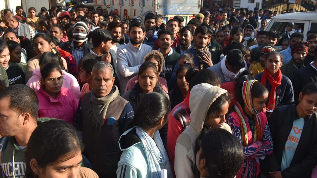 Police Recruitment Examination: 20479 candidates appeared, 689 left the examination