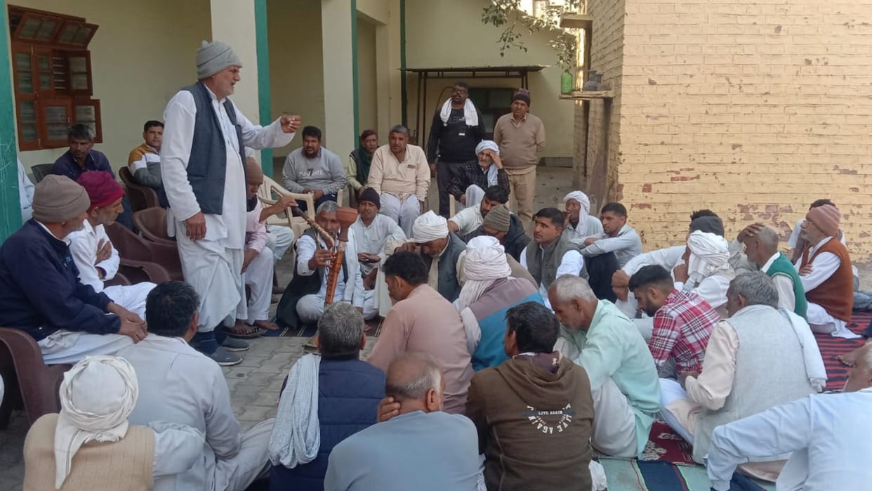 Kisan Andolan: Big decision taken in farmers meeting in Hisar