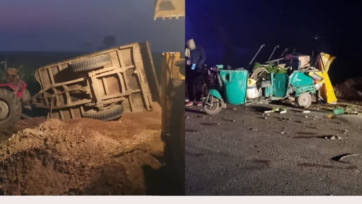 Rajasthan News: 3 people died in the collision between tractor and tempo, going to visit Kailadevi