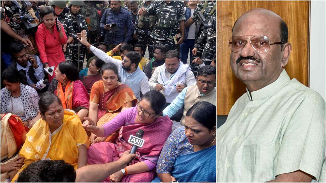 Sandeshkhali Demand for Justice Politics CM Mamata Banerjee and Governor CV Ananda Bose