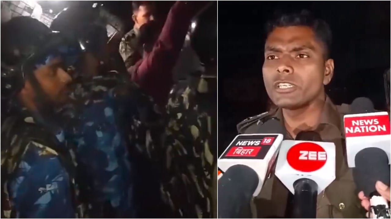 दरभंगा में हिंसा।
