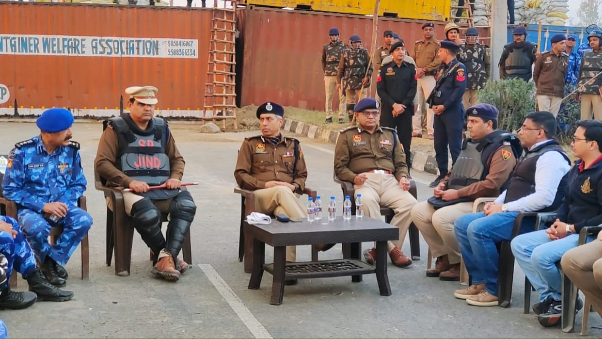 Kisan Andolan: DGP reached Datasinghwala border
