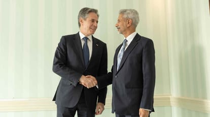 Secretary of State Antony J. Blinken met with Subrahmanyam Jaishankar in Munich, Germany
