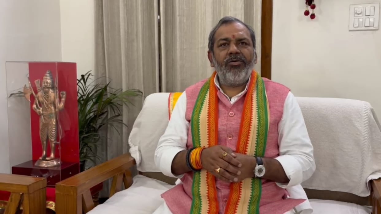 Meerut: BJP leader Sunil Bharalas mobile hacked, released a video