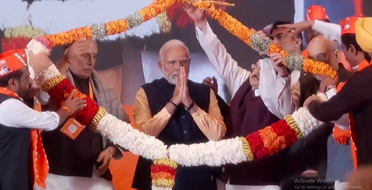 bjp resolution said Ram temple construction heralds establishment of Ram Rajya for next 1,000 years