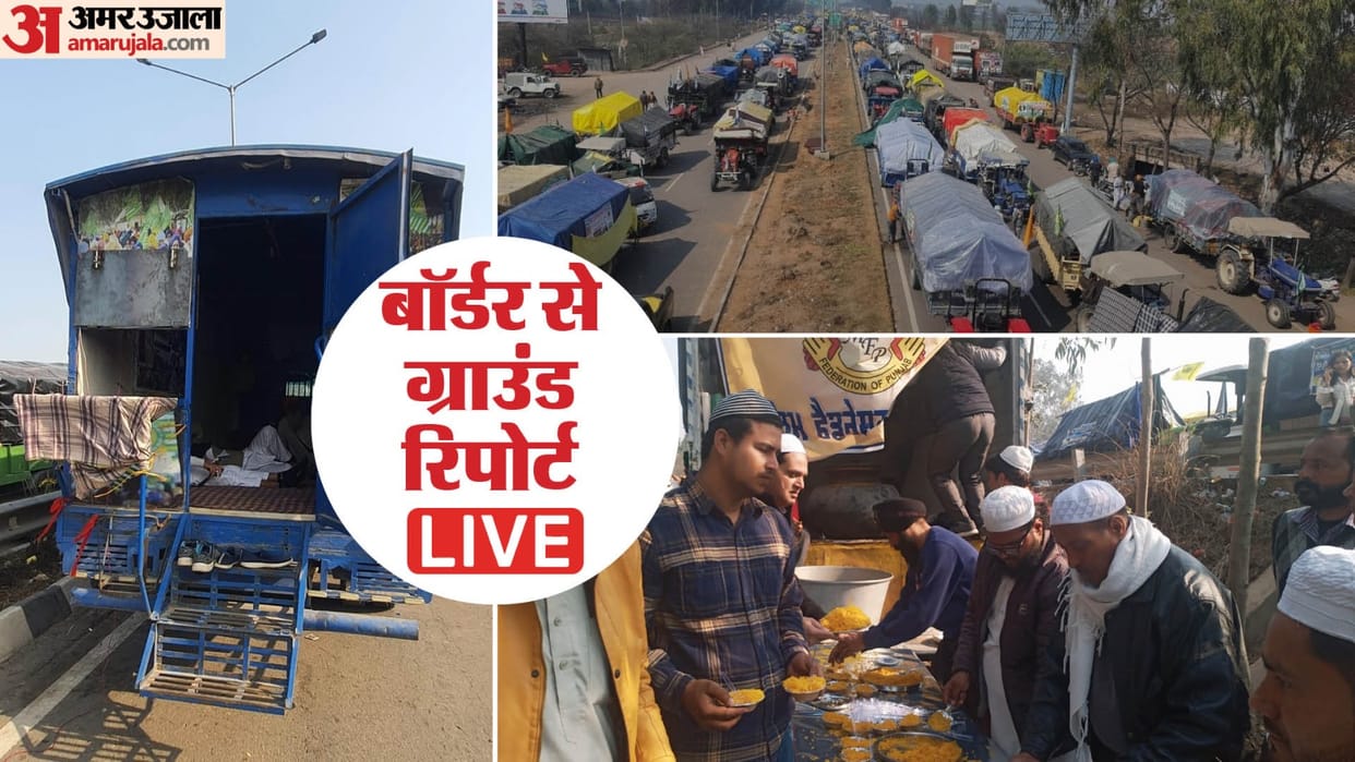 Farmer Protest Many colors of Kisan andolan visible in five kilometer long temporary city