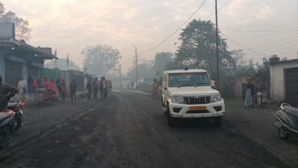 Young man died in road accident who going on duty in Korba