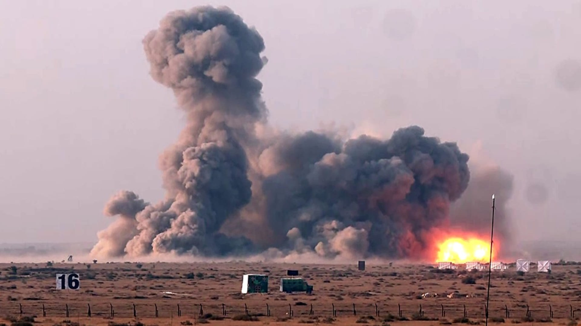 IAF Vayu Shakti Pokhran Air Force strength combat prowess demonstration