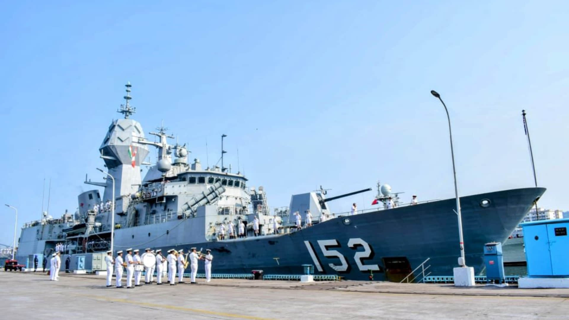 'MILAN2024' exercise: Royal Australian Navy warship docks at Vishakhapatnam