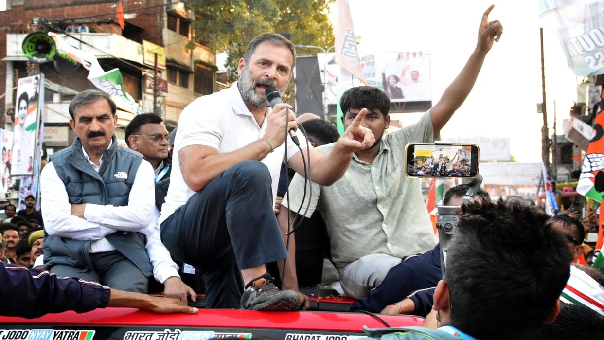 Bharat Jodo Nyay Yatra: Rahul tweeted video of conversation with competing student