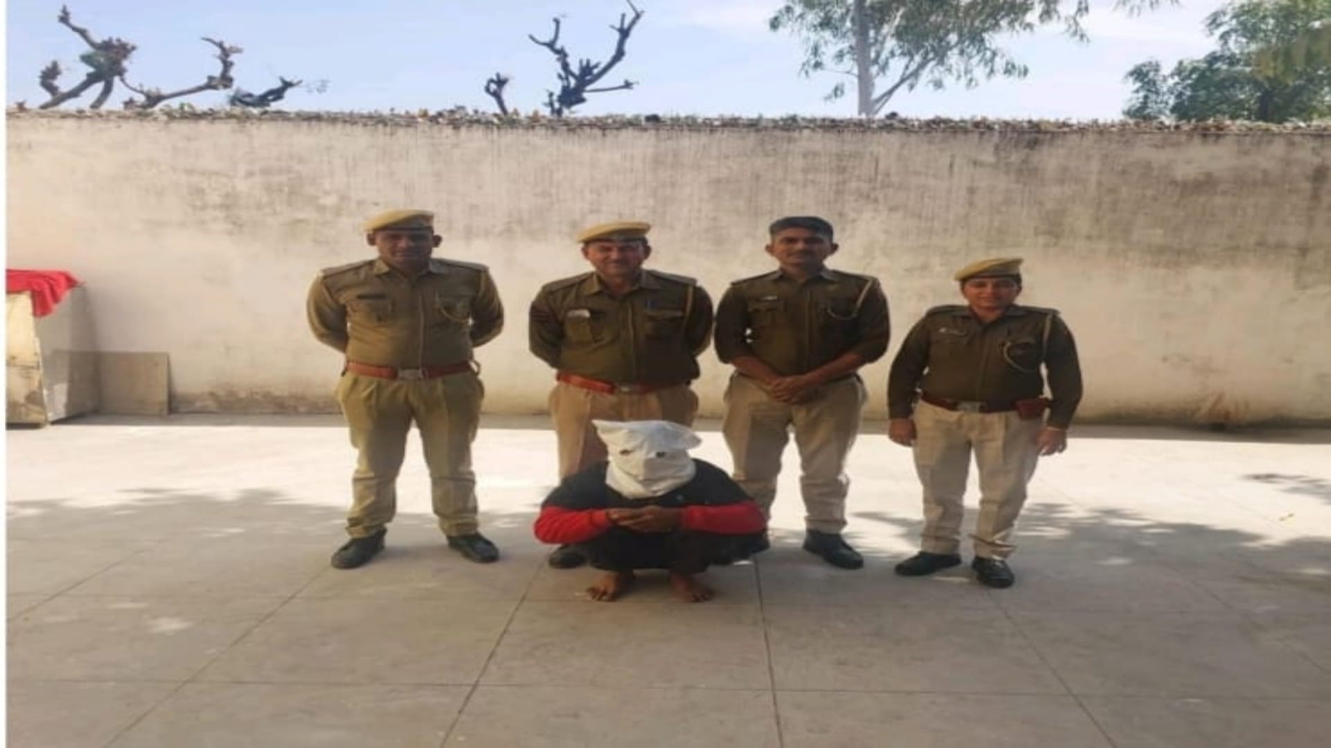 पकड़ा गया आरोपी