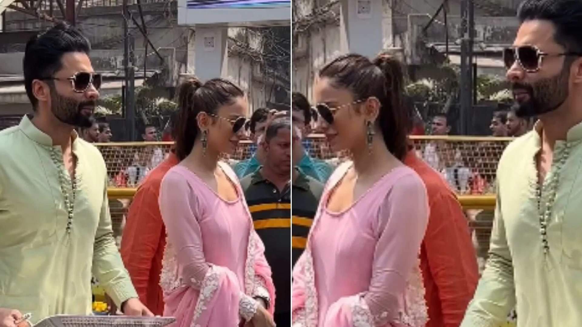 Rakul Preet Singh and Jackky Bhagnani wedding couple jet off for Goa with family spotted at mumbai airport