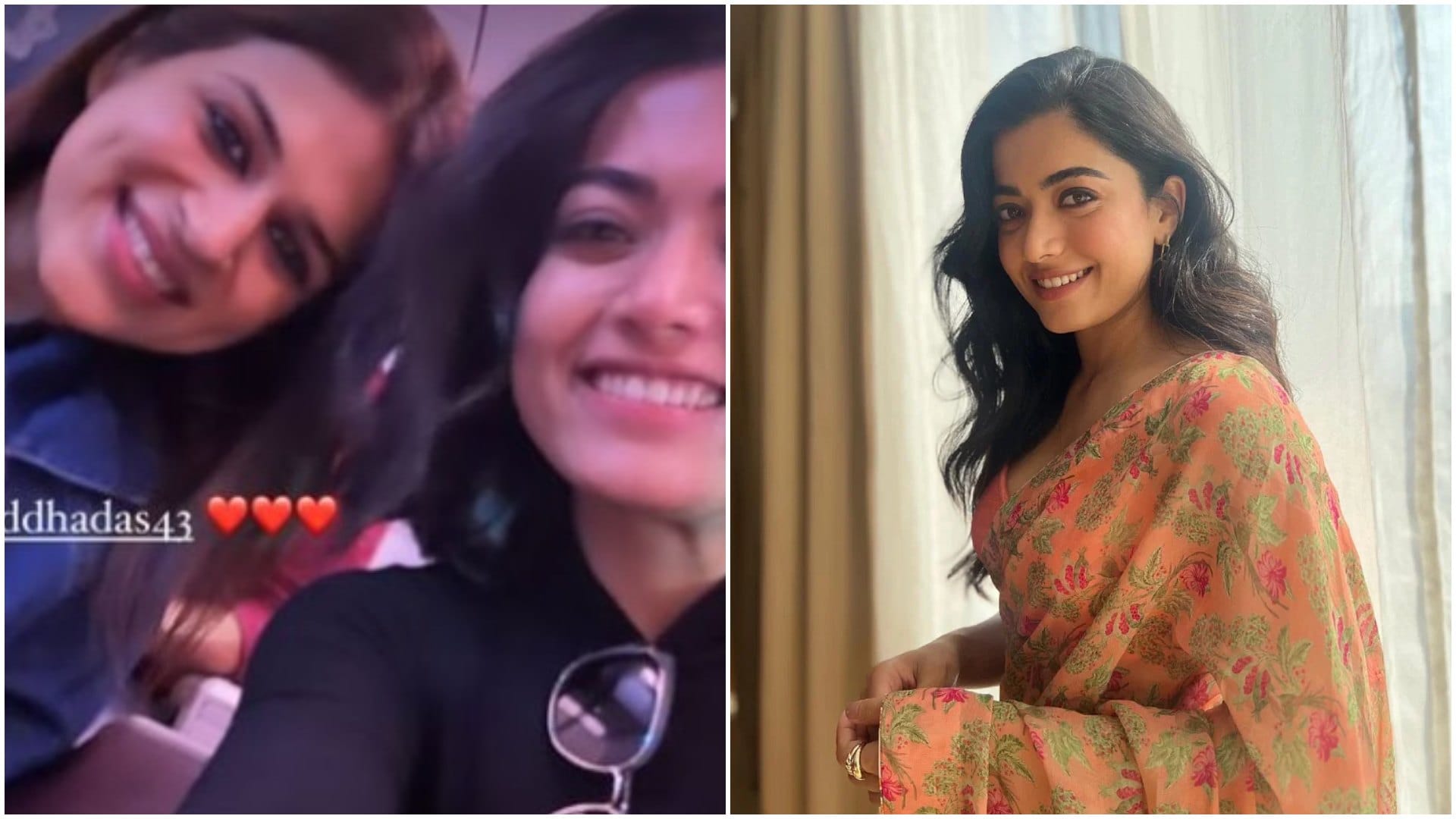 Pushpa 2 Fame Rashmika Mandanna Flight Makes Emergency Landing Actress was traveling with Shraddha Das