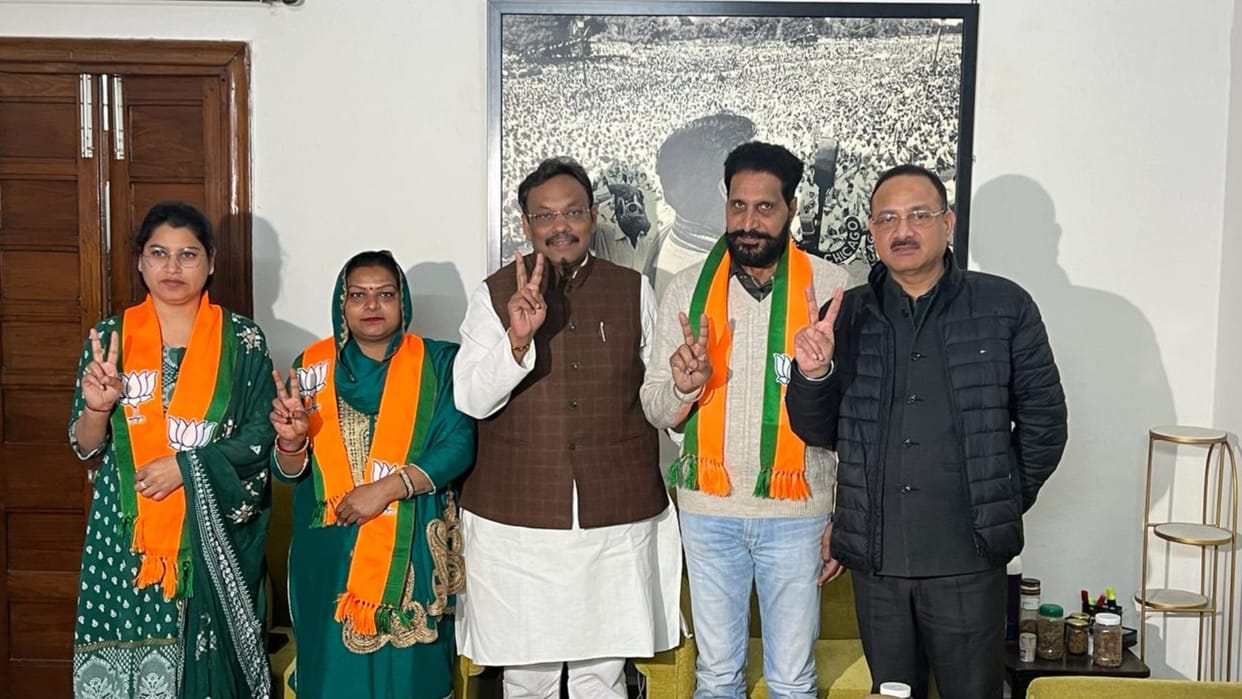 Statements of three AAP councilors after joining BJP
