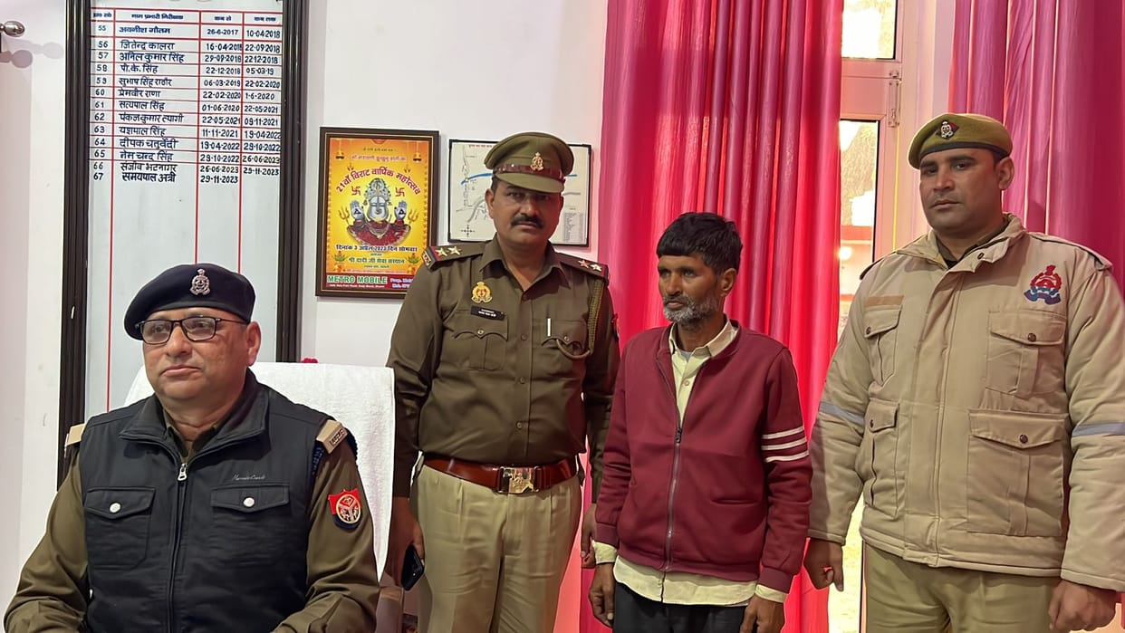 Shamli: Husband murdered his wife due to Extramarital relations, accused husband arrested
