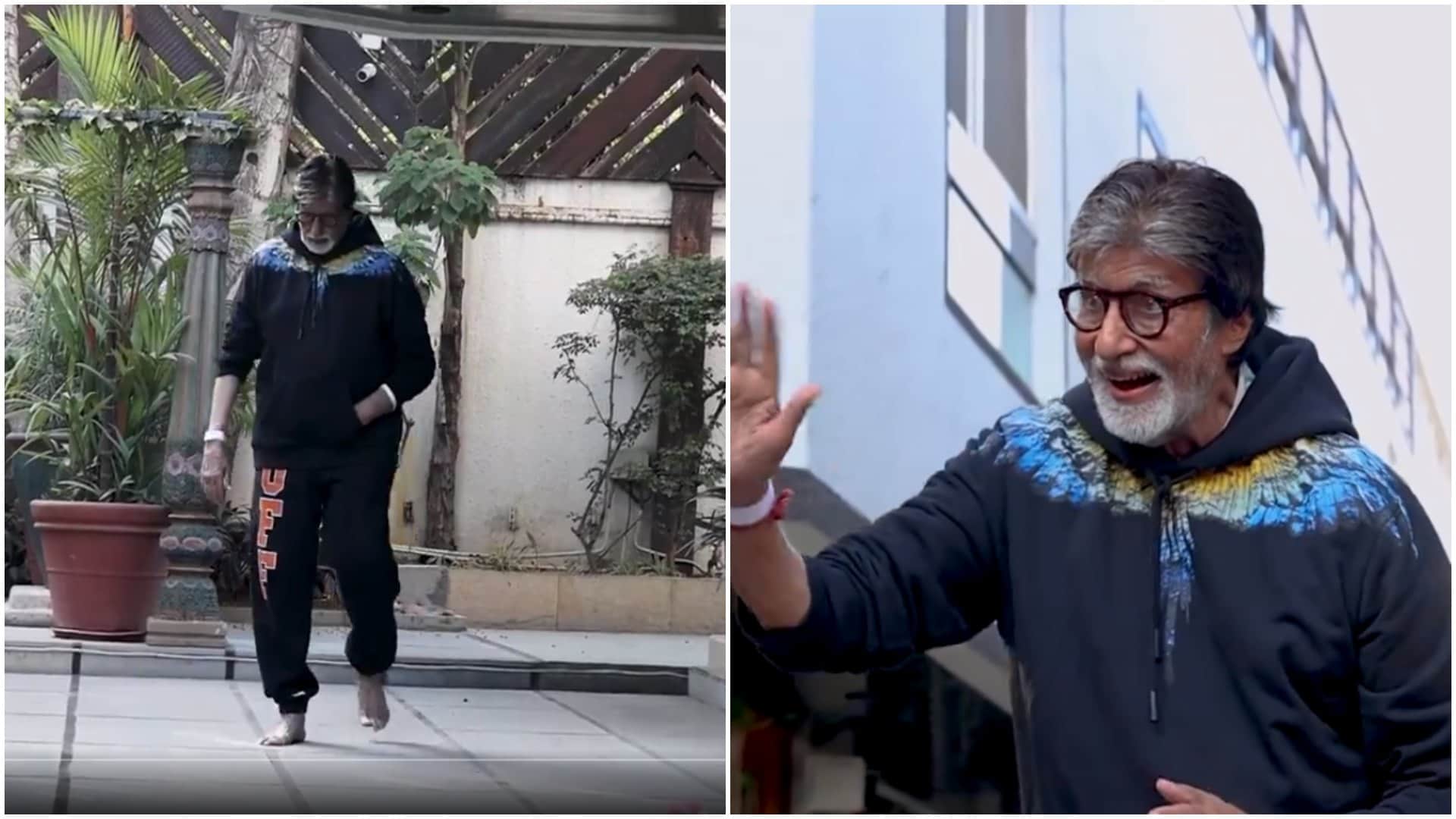 Amitabh Bachchan Gets Emotional As He expressed Gratitude toward Meets Fans on Sunday in Outside His Home