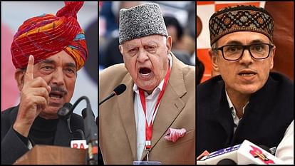 Jammu Kashmir: Politics Heated Up On Ghulam Nabi Azad's Statement, Farooq-  Omar Abdullah Retaliated - Amar Ujala Hindi News Live - जम्मू कश्मीर:गुलाम  नबी आजाद के बयान पर गरमाई राजनीति, फारूक- उमर