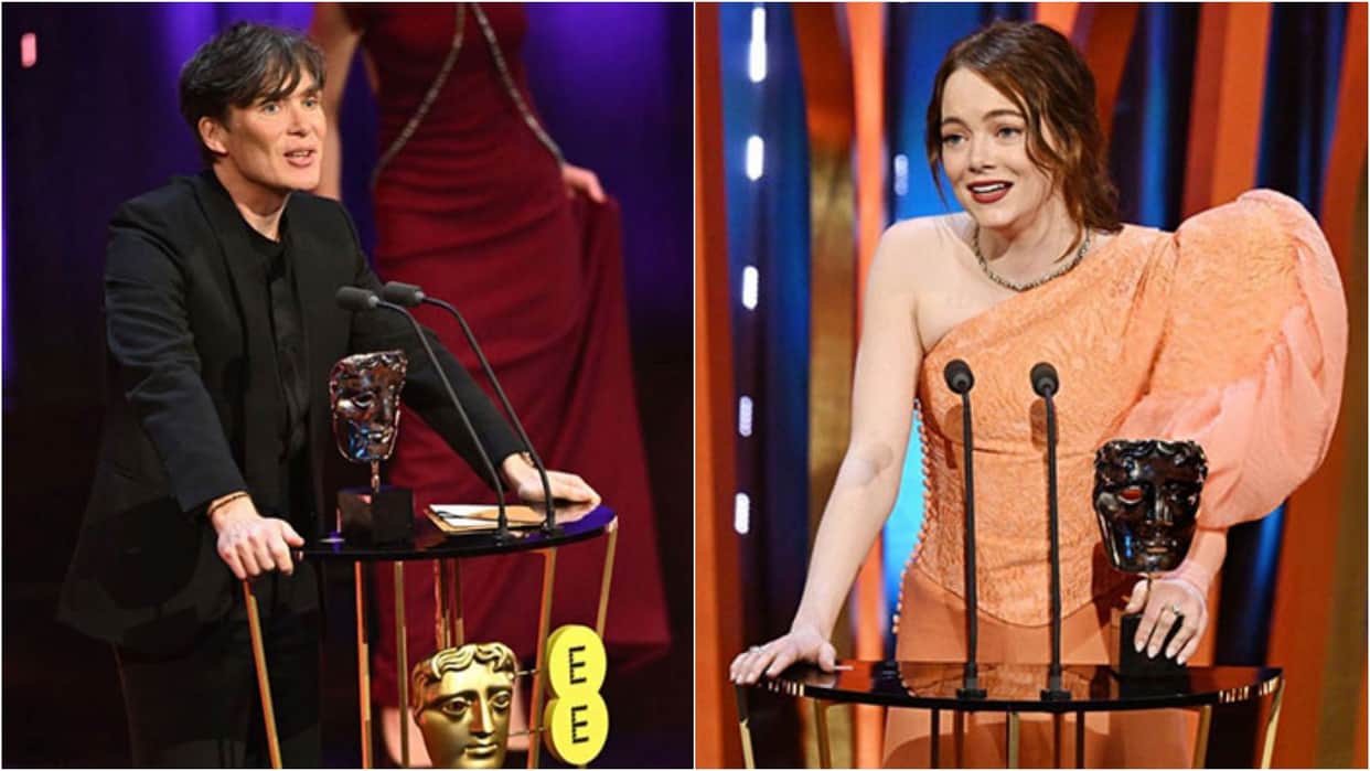 BAFTA 2024 Oppenheimer Award List Cillian Murphy Best Director supporting actor award news in hindi