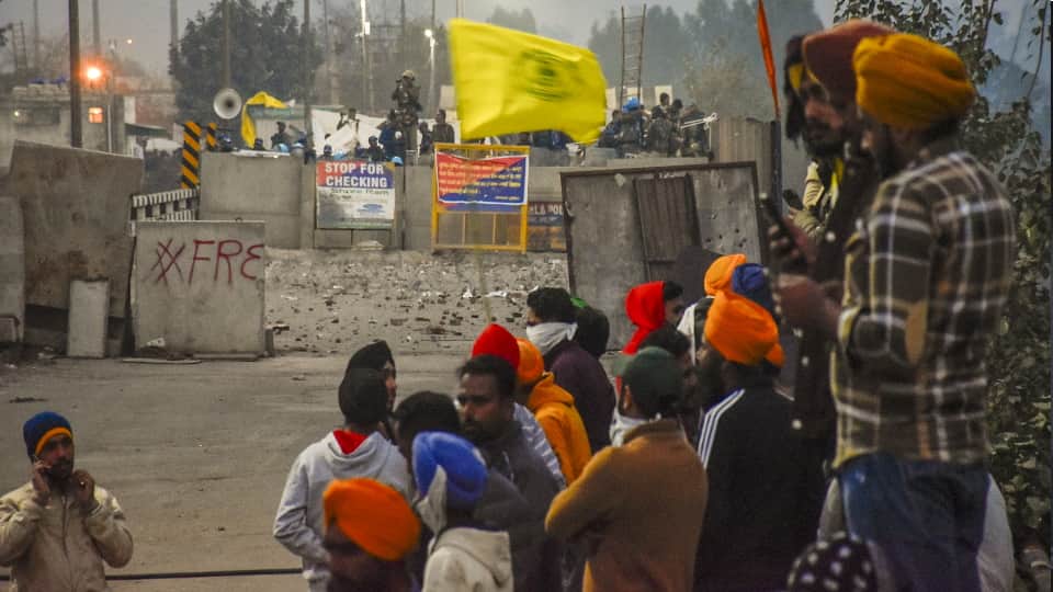 Farmer Protest photos Farmers adamant on ordinance, announce big fight in Mahapanchayat