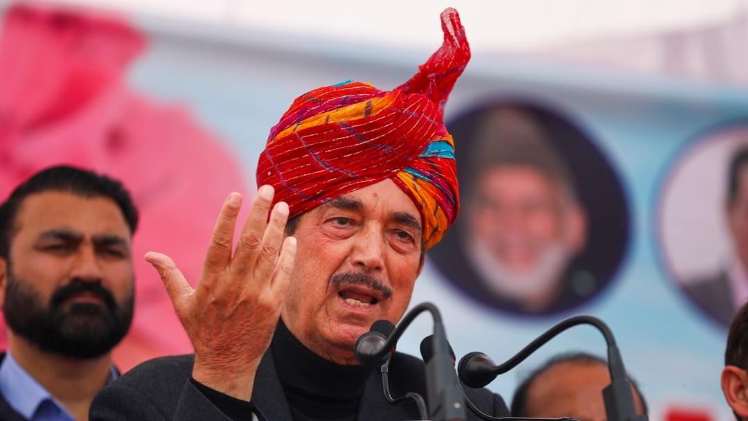 jammu kashmir: ghulam nabi azad said abrograting article 370 is big mistake, if we come to power we will exclu