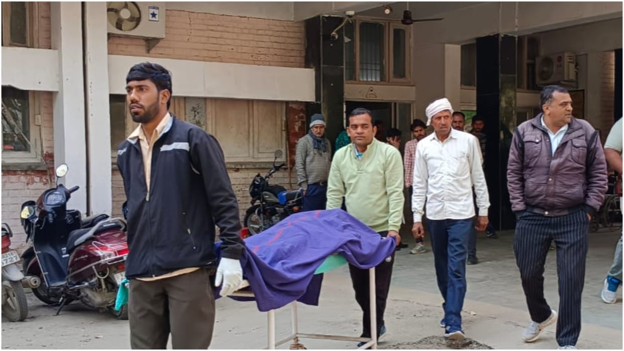 Hisar: Accident of ITI students going to connect internet in Bhiwani border, one dead