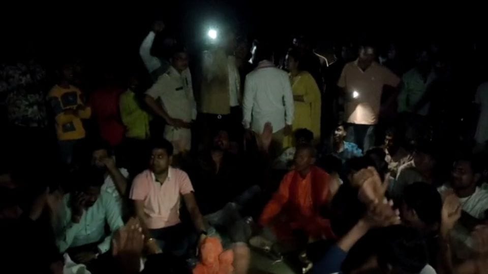 Anarchist elements vandalized statue of God in Janjgir Champa