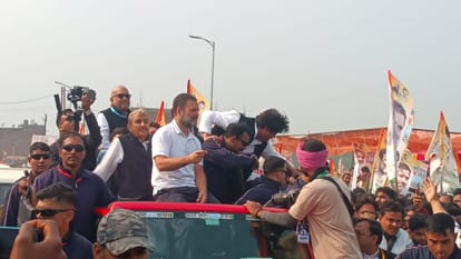 राहुल गांधी बोले : धर्म, जाति के नाम पर देश को तोड़ रहे पीएम मोदी, देश की 73 फीसदी जनता के साथ हो रहा अन्याय Rahul Gandhi said: Injustice is being done to the rights of 73 percent backward Dalits, tribals and poor upper