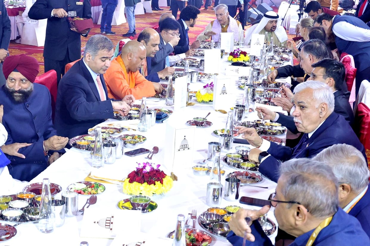 GBC 4.0: CM Yogi Adityanath invited investors on dinner in CM office.