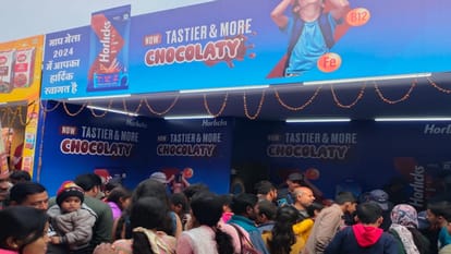 Devotees welcomed with Chocolate Horlicks in Magh Mela, information about increasing height also