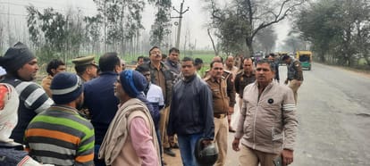 Meerut: man died under suspicious circumstances in Mawana, half-burnt body of a person was found in Bahsuma