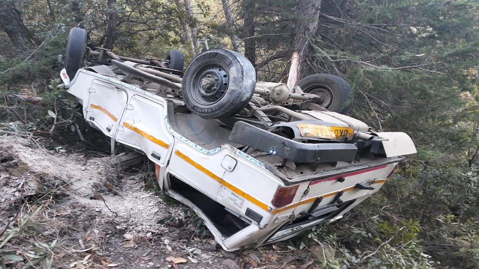 Nainital Accident: Ten people injured after Max falls into ditch in nainital
