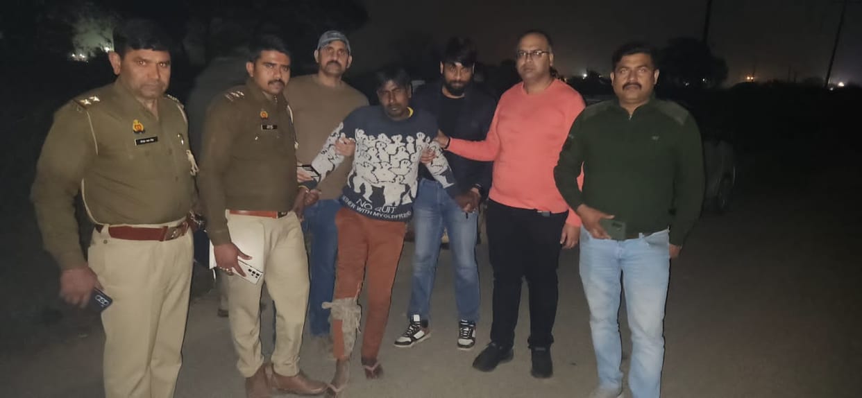 Meerut: Cow smuggler injured in encounter and police arrested six miscreants