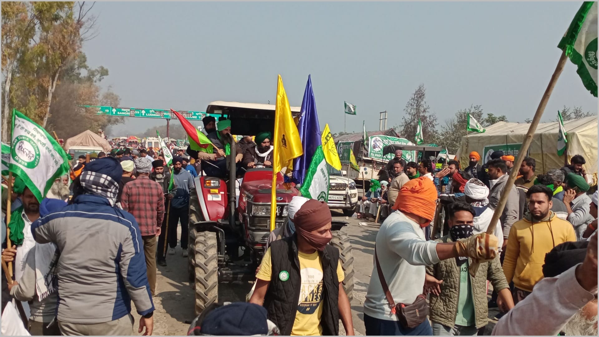 Kisan Andolan: Decision taken on Datasingh border; Nothing less than MSP guarantee is accepted