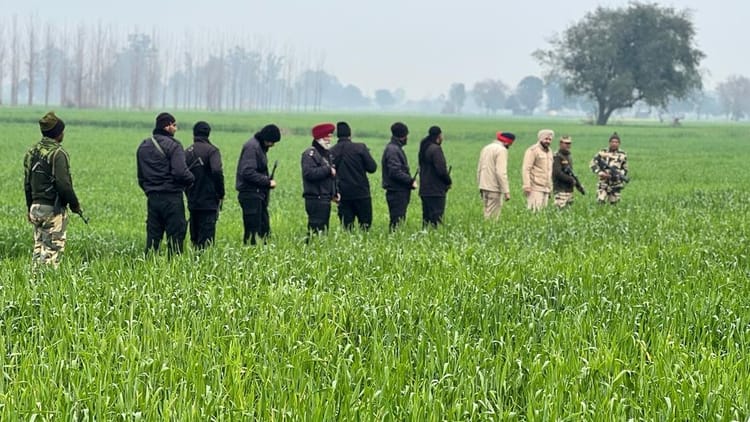 Search Operation In Border Area Of Pathankot Before Pm Modi Jammu Visit – Amar Ujala Hindi News Live