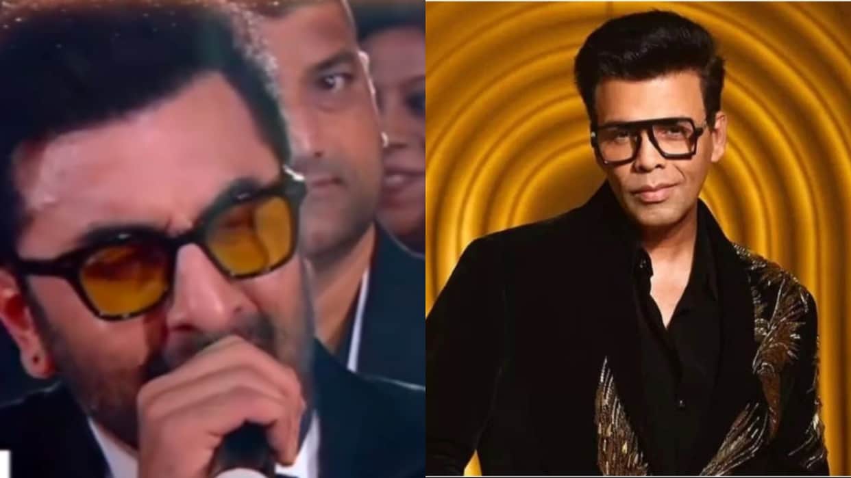 Ranbir kapoor lashes out at Karan Johar at gujarat awards show Producer was surprised to hear answer