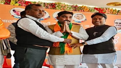 SP leader Narendra Suryavanshi and RLD leader Rahul Sharma join BJP