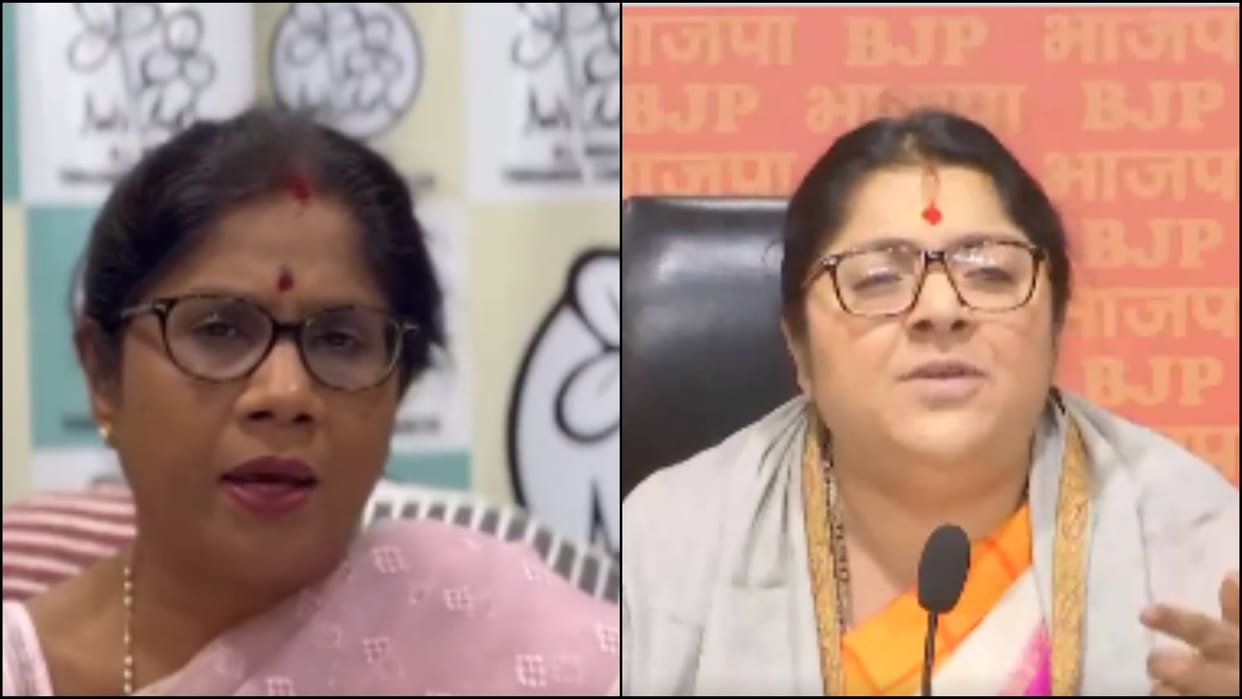 bjp and tmc leaders statements on Sandeshkhali violence West Bengal
