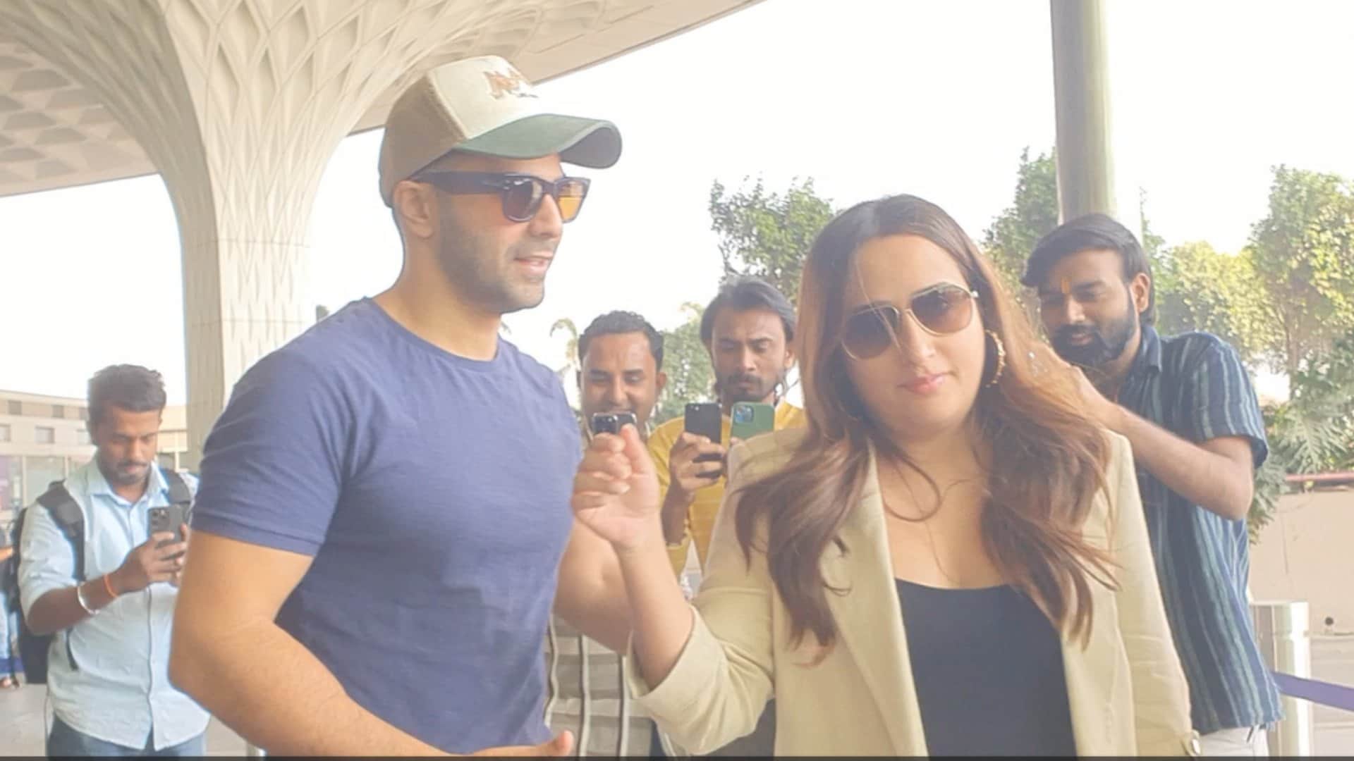 Varun Dhawan Natasha Dalal are going to Become Parents After This Good News Couple Spotted in Mumbai Airport