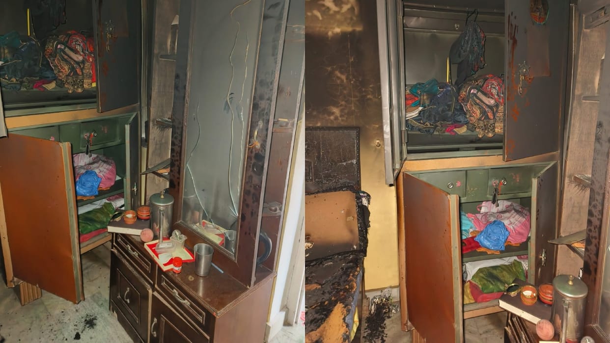Thieves set fire to house after stealing cash and jewellery in Bareilly
