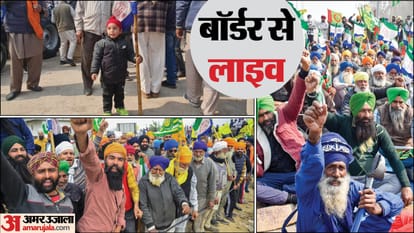 Farmers Protest Live from border Farmers are only waiting for signal from their leaders to march to Delhi