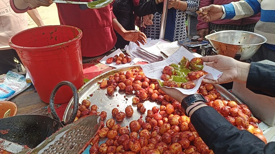 Aaloo ke Baroole in Aligarh exhibition