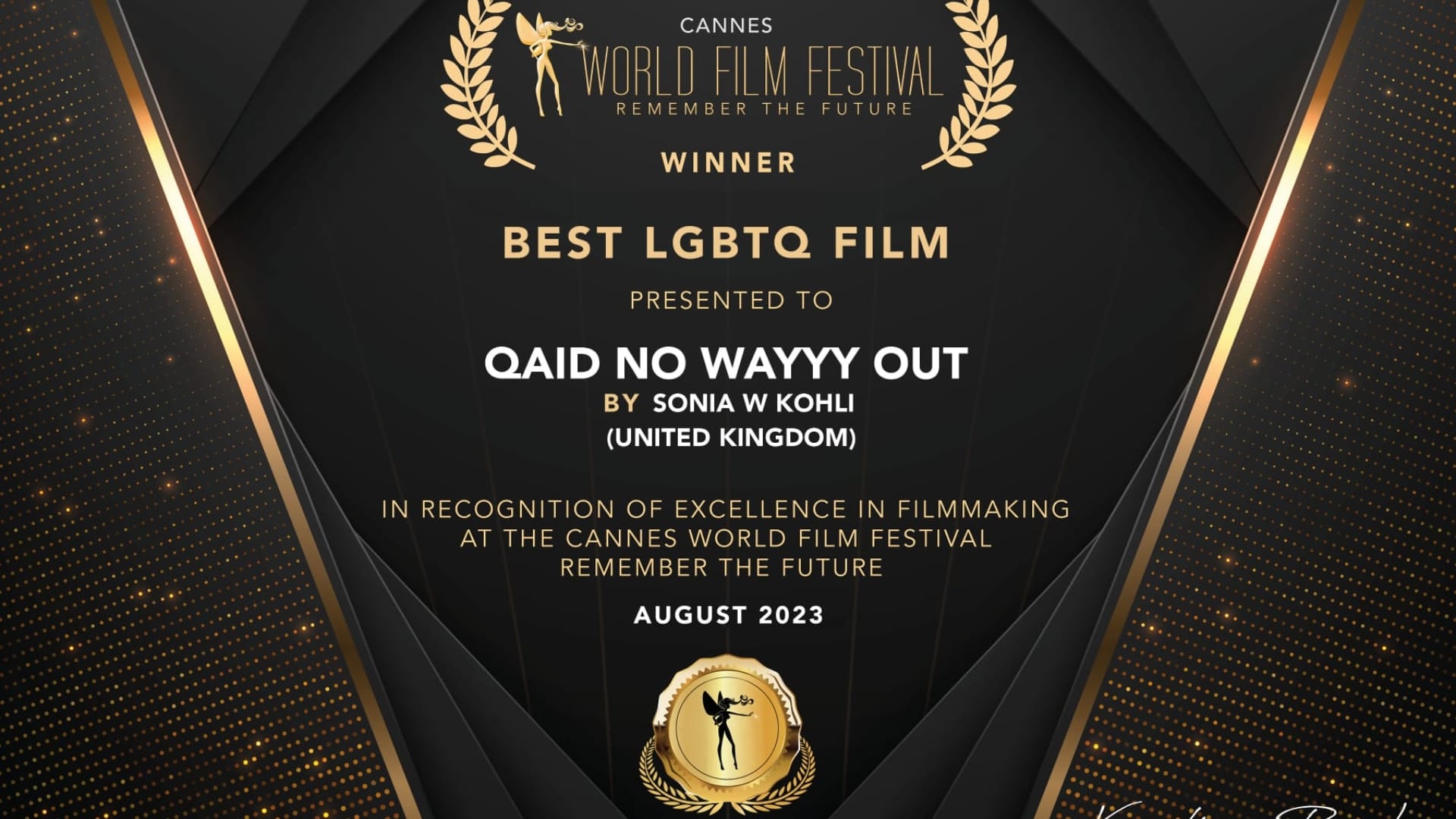 Qaid No wayyy Out claims best LGBTQ film award in cannes film festival 2023 amar Ujala investigates fake news