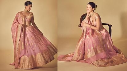 wedding Fashion latest lehenga collection for wedding season inspired by shanaya kapoor