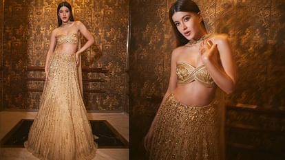 wedding Fashion latest lehenga collection for wedding season inspired by shanaya kapoor