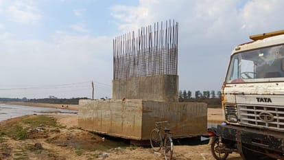 पुल निर्माण कार्य