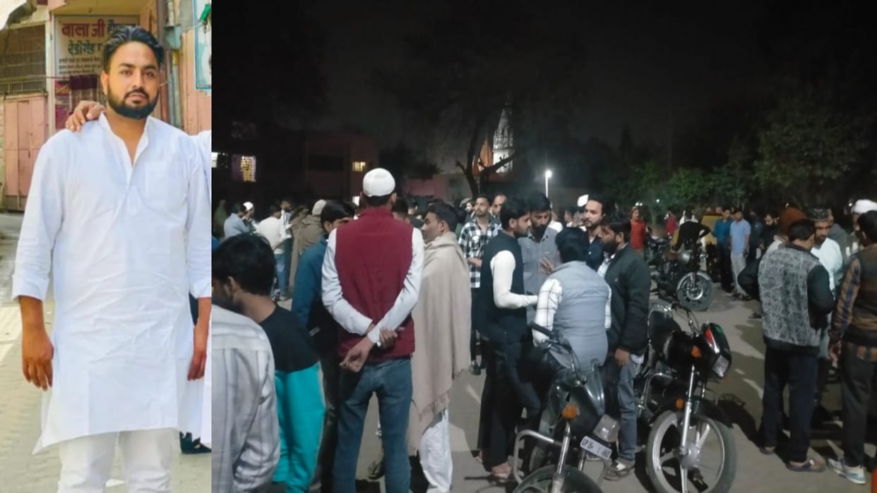 Shahrukh died under suspicious circumstances in Kairana of Shamli, an atmosphere of grief in family
