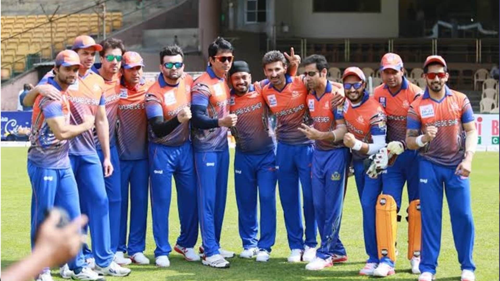 Celebrity Cricket League team Punjab de Sher Captain Sonu Sood Cheers for players talks about CCL performance